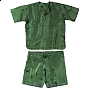 Piżama podróżna męska Jedwab (tar green) SMN 45
